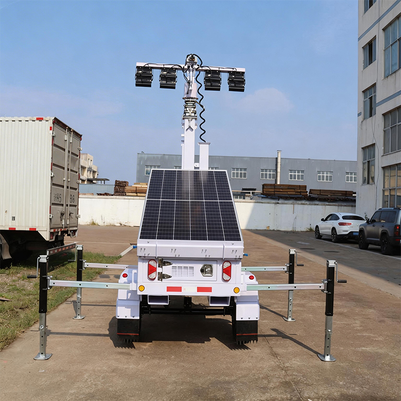 Lithium Power Led Flood Solar Light Tower
