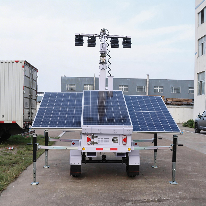 Emergency Lighting Solar Light Tower for Outdoor