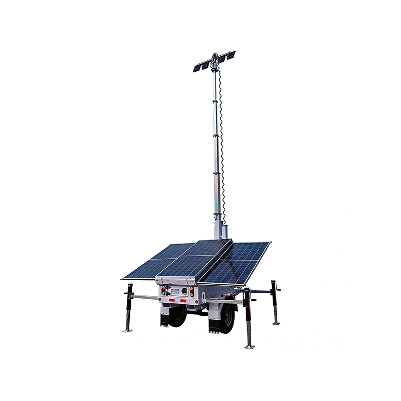 Lithium Battery Polycrystalline Silicon Solar Light Tower