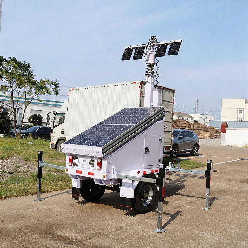 Lithium Battery Polycrystalline Silicon Solar Light Tower
