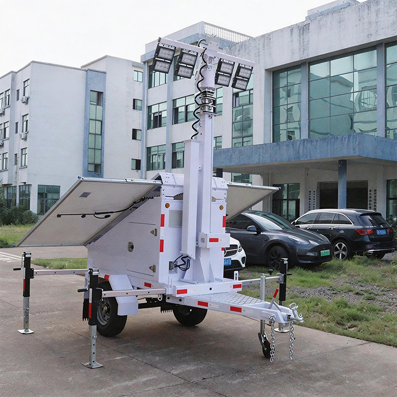Lithium Battery Polycrystalline Silicon Solar Light Tower