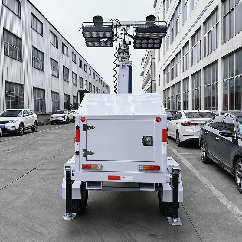 Portable Mobile Solar Light Tower for Outdoor