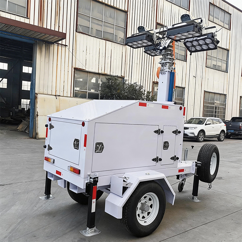 Portable Mobile Solar Light Tower for Outdoor