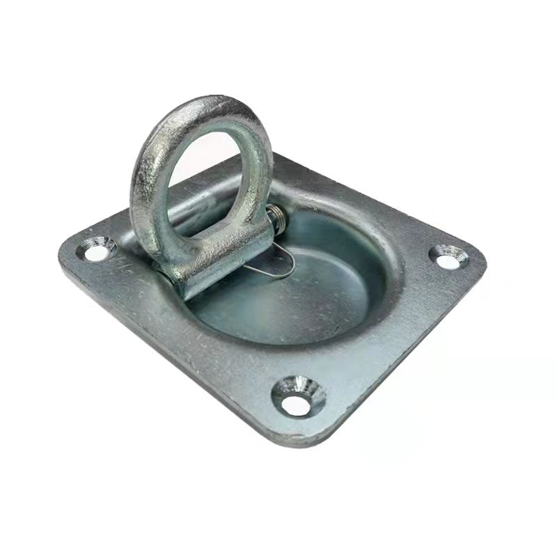 Cargo Trailer Recessed Pan D Ring