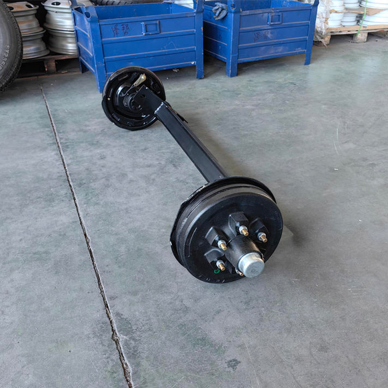 Welding Trailer Axle for Agricultural Trailer