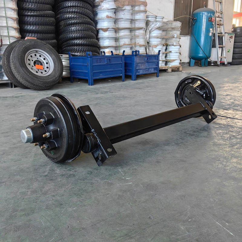 Welding Trailer Axle for Agricultural Trailer
