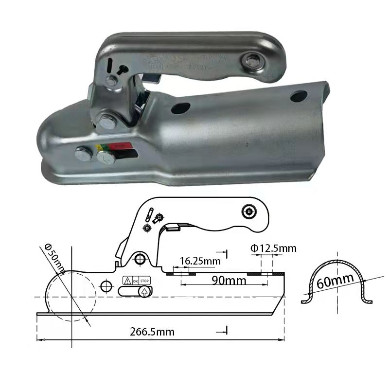 Ball Head Trailer Ball Cover Connector Coupler