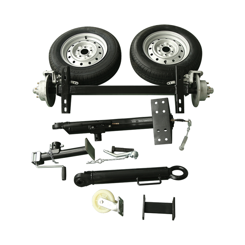 Single Axle Trailer Tire Mud Guard