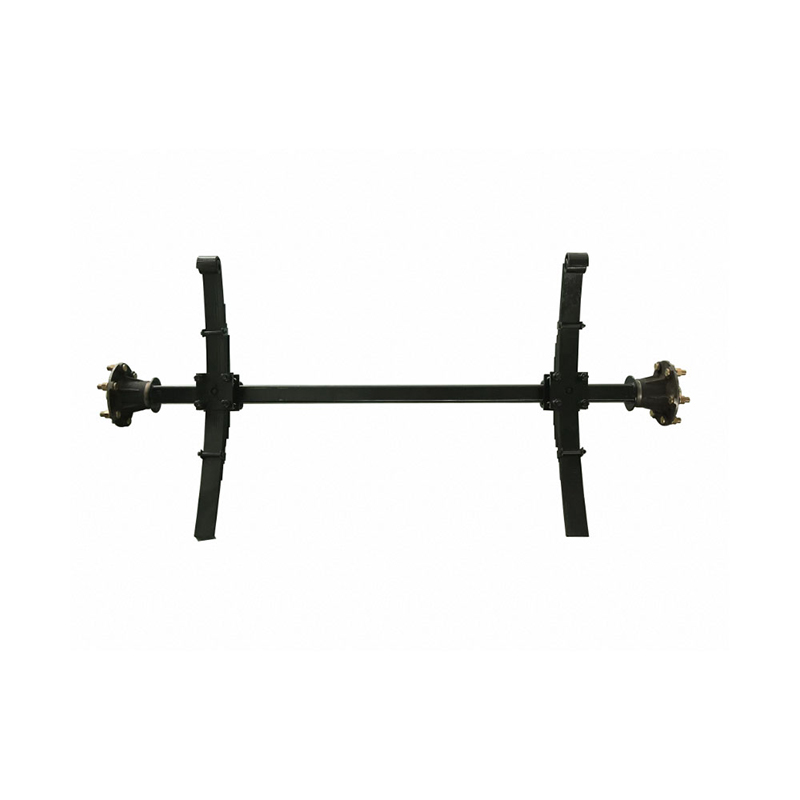 Complete Trailer Axle Hubs Leaf Springs U-bolt Kit