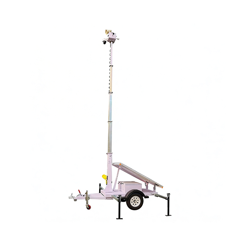 Solar Monitoring System Mobile CCTV Trailer