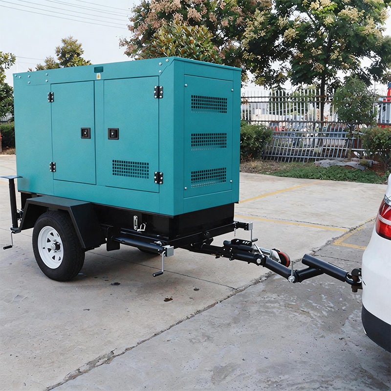 Silent Diesel Generator Set Mobile Power Unit for Industrial