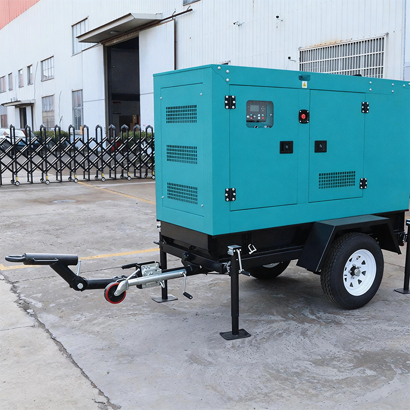 Silent Diesel Generator Set Mobile Power Unit for Industrial