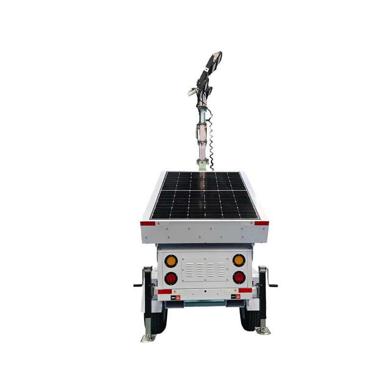 Cold White LED Solar Light Tower