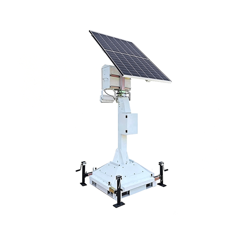 Lithium Battery Solar Light Tower for Parking Lot