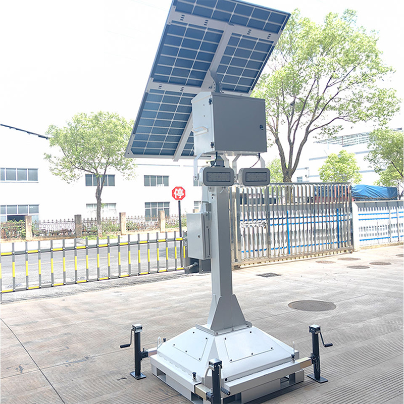 Affordable Mast Solar Panel Street Lights Tower for Supermarket