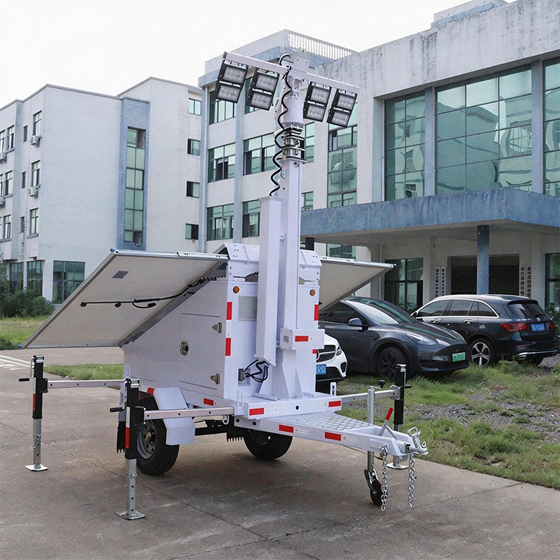 Solar Mobile Energy Storage LED Light Tower